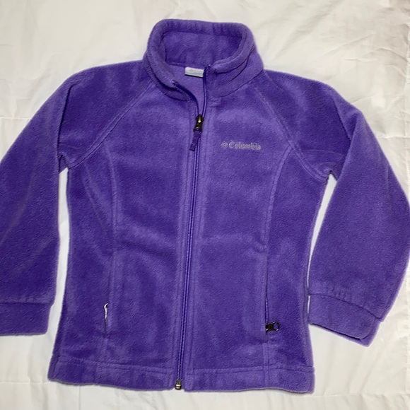 XXS  Size 4-5 purple Columbia fleece - Picture 1 of 6